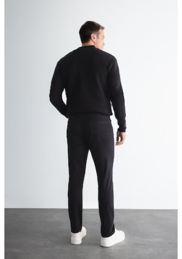 Defacto Chino Kanvas Pantolon Slim Fit Dar Kesim Pamuklu Esnek Dar Paça C9441AX24AUBK81 Defacto Chino Kanvas Pantolon Slim Fit Dar Kesim Pamuklu Esnek Dar Paça C9441AX24AUBK81