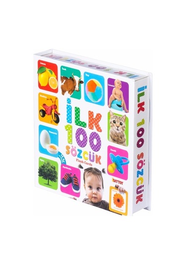 Diytoy İlk 100 Sözcük Flash Cards Eğitici Kart Zeka Kartları