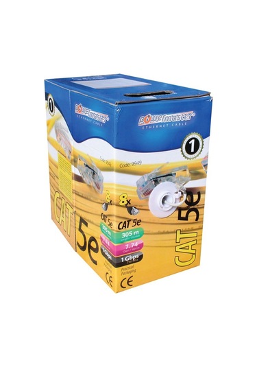 Powermaster Cat5 305 Metre Ethernet Network Kablosu