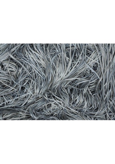 Düz Ip Perde Gri Çift Renk Hazır Ip Perde 300 X 280 Cm