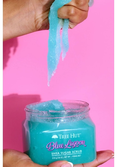 Tree Hut Blue Lagon Shea Sugar Scrub Vücut Peeling 510 G