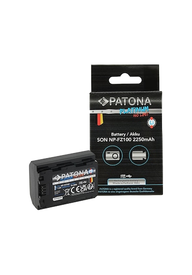 Patona Platinum Sony Np-fz100 Usb-c Girişli Batarya