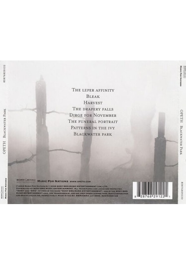 Müzik Cd Sidir Plak Değildir Cd Opeth Blackwater Park Açılmamı