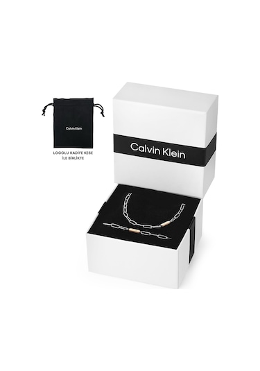 Calvin Klein Ckj35700011 Kadın Kolye Ve Bileklik Seti