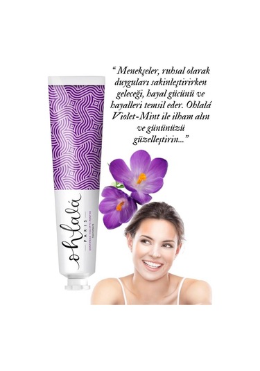Ohlala Violet Mint Menekşe-nane Diş Macunu 75ml