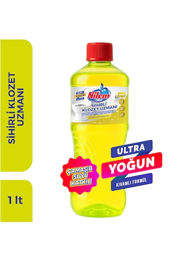 Nilem Sihirli Klozet Uzmanı Çamaşır Suyu Katkılı 1 L