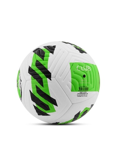 Yeşil Yeni Desenli Futbol Topu 4 Astarlı No:5 480 Gr + Pompa Hediyeli X507 Yeşil - Beyaz