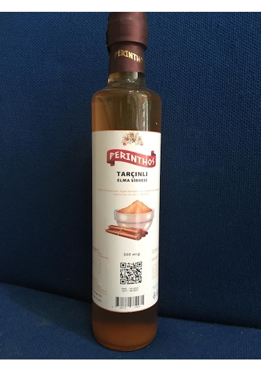 Perinthos Tarçınlı Elma Sirkesi Cam 500 ML