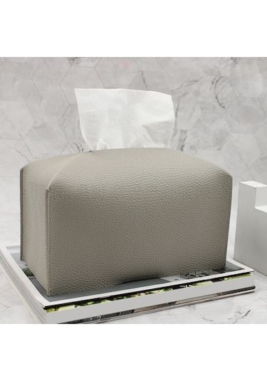 Mavi-basit Doku Kutusu Kutu Konteyner Deri Retro Tuvalet Pompalama Kutusu Araba Havlu Peçete Kağıtları Çanta Tutucu Kutusu Kasa Kılıfı Masa Dekor