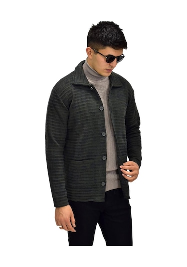 Erkek Spor Düğmeli Hırka R6380 Bgl-st03173 001