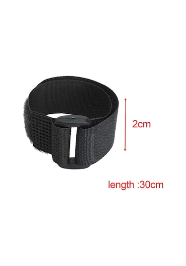 Homyl 10x Yeniden Kullanılabilir Kablo Bağları Tel 2cmx30cm