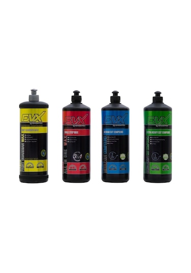 Dvx Single Step Wax 3'ü 1 Arada Pasta Cila Boya Koruma. 1 L Dvx