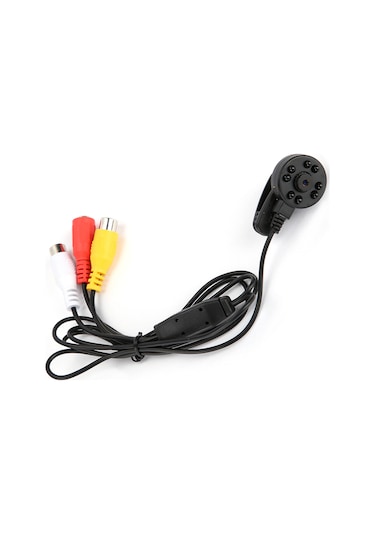 Geeroyoo 1.3 Mp 8 Led Işık Vermeyen Kamera - Ir Gece Görüşü, Sesli Video Gözlem Sondajı, Düz Lens, Kolay Kurulum