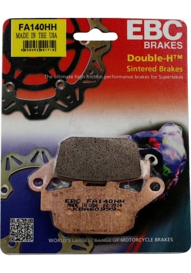 Triumph Bonneville Bobber Arka Fren Balatası Ebc Fa140Hh Sinterli