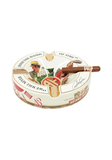 Arturo Fuente Hands Of Time Dörtlü Seramik Küllük - Krem