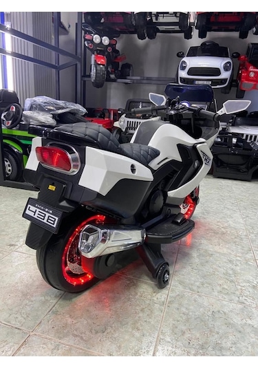 Poyraz Akülü Motor 12 Volt 2-8 Yaş Beyaz