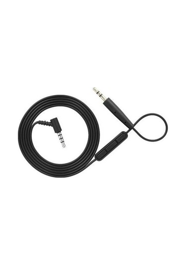 Sandwich Bose Oe2 Kulaklık 150cm Tpe Kablo, Mikrofonlu Ses Kontrol, 3.5mm-2.5mm Siyah