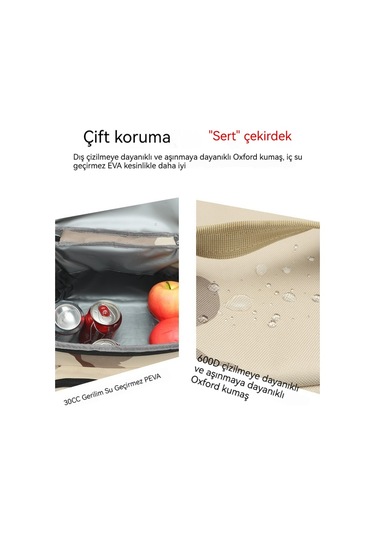 Lıcorıce Açık Büyük Kapasiteli 15l Geri Alınabilir Çift Kullanımlı Isı Yalıtımı Ve Soğuk Tutma Piknik Çantası Haki