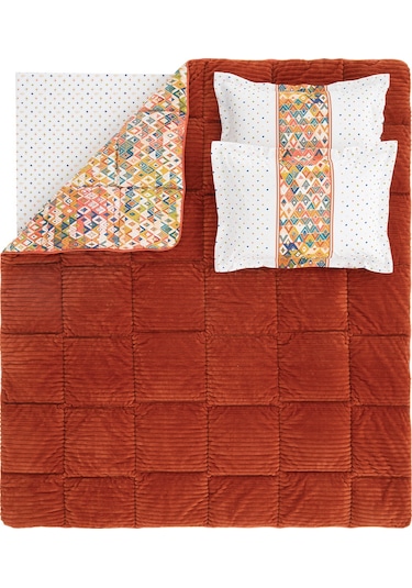 Yataş Bedding Diamond Tek Kişilik Triola Set - Turuncu