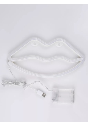 Riota Neon Lamba Los Duendes Pembe Işık 15x28 Cm 177380612 Pembe