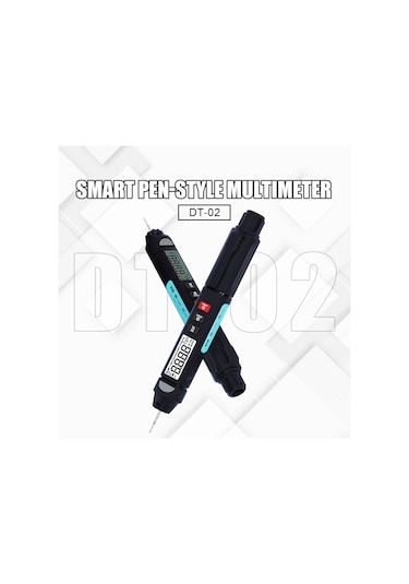 Relıfe Dt-02 Akıllı Kalem Tipi Multimetre El Fenerli Cep Telefonu Bakım Test Cihazı