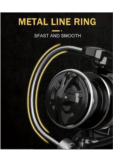 Novahub Baitcasting Reel Serisi 1000-7000 Metal Eğirme 5.2:1 Yüksek Hızlı Uzun Mesafe Balıkçılık Reel Fener Olta Takımı Deşarj Kapağını Artırın 5000