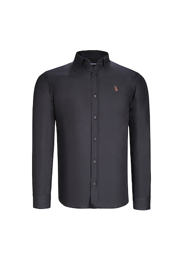 İkili Set G725 Dewberry Erkek Gömlek-siyah-pembe Siyah-pembe