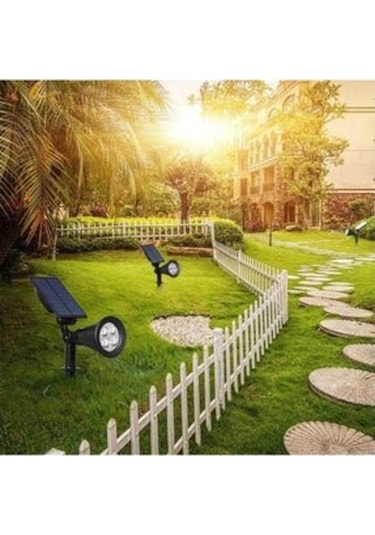 Helios 7W Solar Güneş Enerjili Kazıklı Çim & Bahçe Aydınlatma