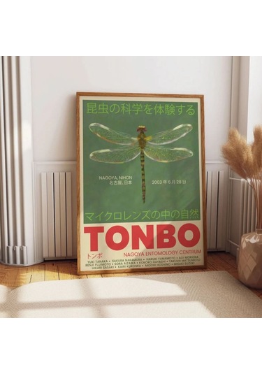 Tonbo Yusufçuk Dragonfly Delight Classy Şans Poster Çerçevesiz