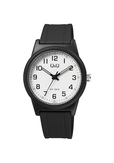 Q&q Vr35j028y Erkek Kol Saati Altın - Siyah