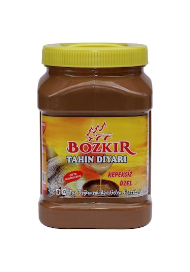 Güleroğlu Kepeksiz Bozkır Tahini Plastik Kutu Net 935 Gr