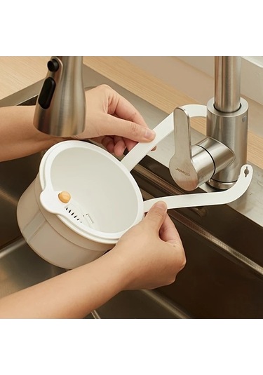 Trendooze Türk Yeşil 2si 1 Arada Lavabo Filtresi Basmalı Çubuk Tasarruflu Tıkanmaz