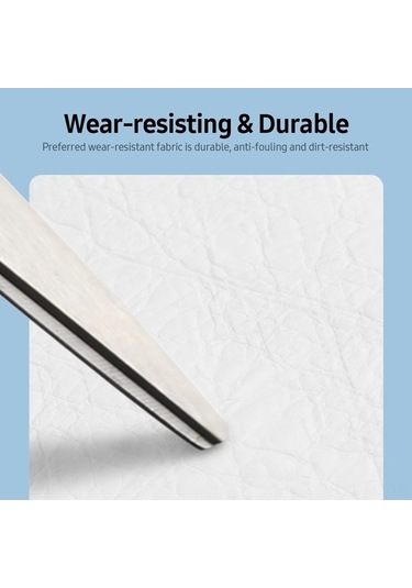 Didadodo Airpods Max Kumaş Çantası - Hafif, Dayanıklı Şık Tasarım Beyaz Beyaz Beyaz