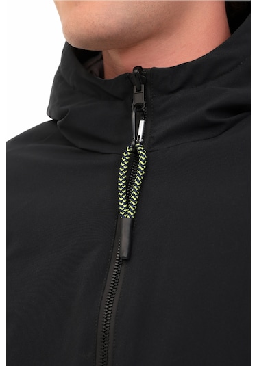 Lumberjack Ml Lucas Coat 1n55 5pr Siyah Erkek Mont Siyah-antrasıt