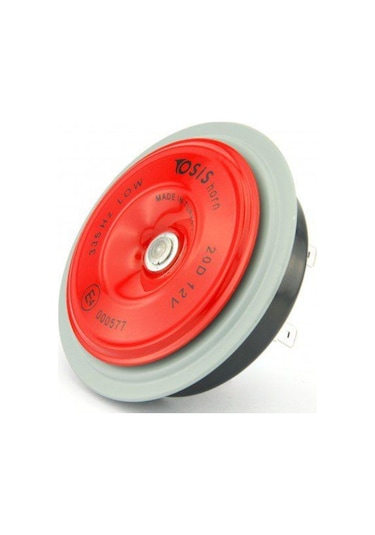 Kalın Low Didit Korna 12v Unıversal Kırmızı