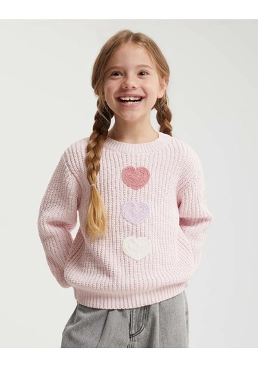 Gloria Jeans Pembe Kalpli Kazak 482896271 Pembe