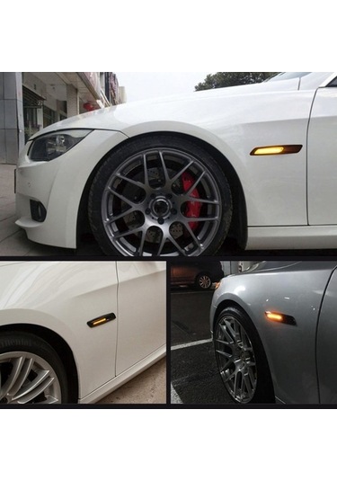 Wondernest Yaprak Yan Stil: Sones Sarı Parça Led Kurulu Işık, Işığı İçin, Dc12v Çamurluk C Bmw Araba 2 1.7w / Ns Diğer