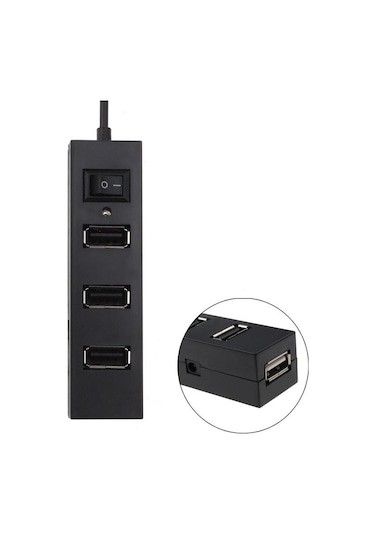 Lunatic 6248 4 Port Usb 2.0 Hub Usb Çoğaltıcı Usb Çoklayıcı Anahtarlı Switch