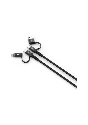 Type-C Dönüştürücü Micro Usb Type-C Kablo Dönüştürücü Mcstorey-Siyah