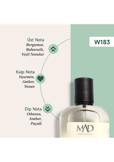 Mad W183 Selective Erkek Parfüm EDP 100 ML