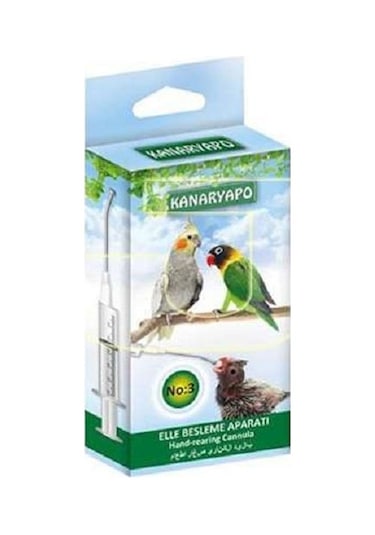 Kanaryapo Elle Besleme Şırınga Aparatı No:3