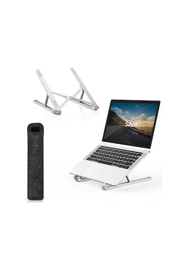 Bix Saiji X2 Ayarlanabilir Alüminyum Notebook Laptop Standı + Taşıma Çantası