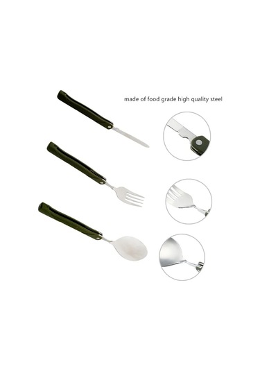 Tcherchi Tencere Gereç Seti Yeşil