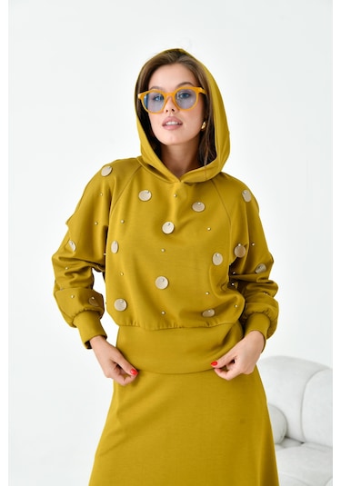 Ftz Kadın Etekli Takım Hardal 30990 Hardal