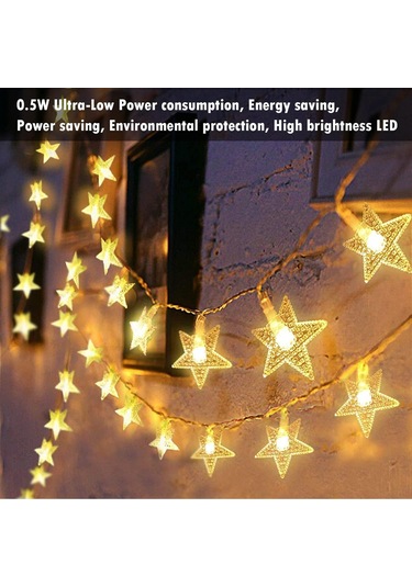 2025 Son Model 20 Led Küre Disko Aynalı Işık Dizisi, 3 M Usb Ve Pille Çalışan Işık Dizisi, Cadılar Bayramı İçin Ramazan Dekorasyon Aydınlatması Çok Renkli