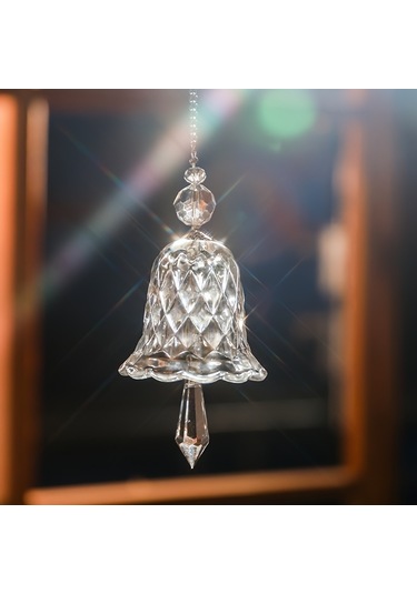 Gökkuşağı Cam Rüzgar Chime Sun Catcher Noel Dekorasyonları Şeffaf
