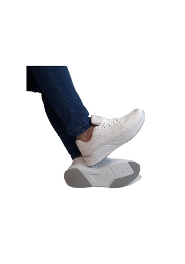 Jump 32438 Beyaz Memory Hafızalı Ortapedik Hafif Spor Ayakkabı Beyaz
