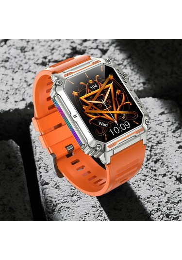 Yaozixa P3 1.91" Büyük Ekran Renkli Solunum Lambası Akıllı Saat (İthalatçı Garantili)