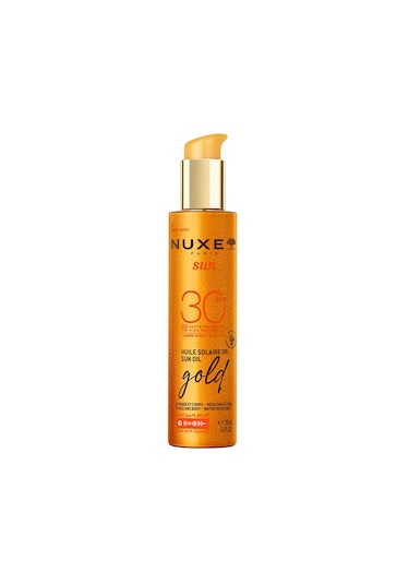 Nuxe Sun Spf30 Gold Altın Parıltılı Güneş Yağı 150 Ml