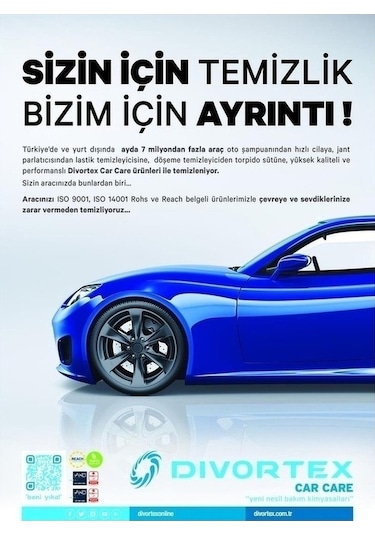 Divortex Aplikatörlü Kalın Çizik Giderici Sünger 150x45 Mm.